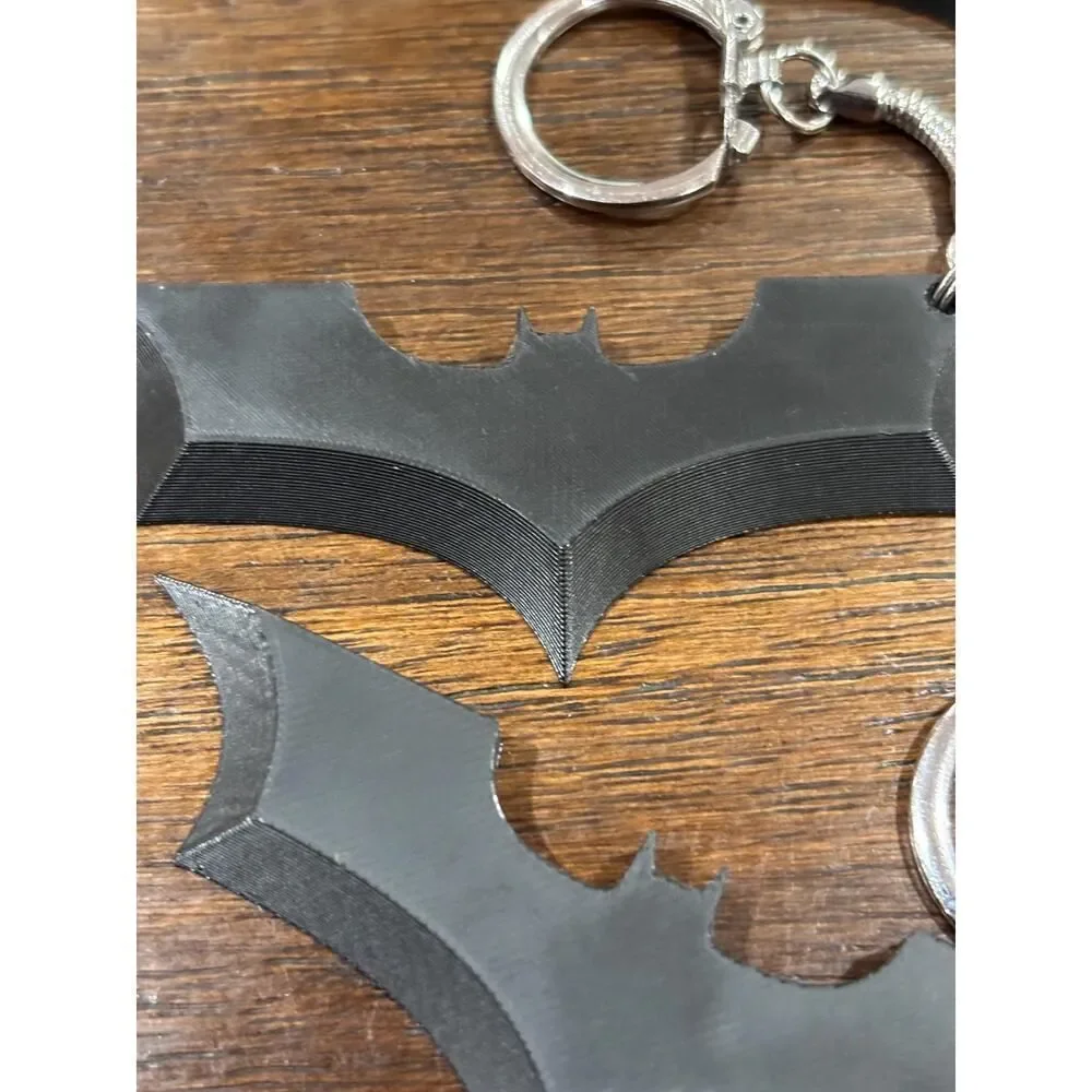 Batman Boxcutter Keychain Pack | Set of 10 | Dark Knight | Bats | Party Favors